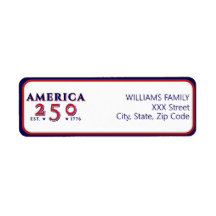 Amerika 250 Patriotisches Jubiläum