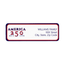 Amerika 250 Patriotisches Jubiläum