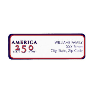 Amerika 250 Patriotisches Jubiläum