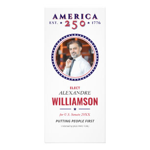 Amerika 250 republikanische Kampagne für politisch Werbekarte