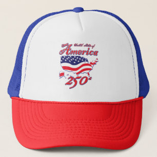 Amerika 250 truckerkappe