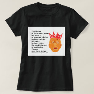 Amerika 250 Unabhängigkeitserklärung Tyrannei T-Shirt