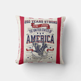 Amerika 250 Vierter Juli USA Kissen