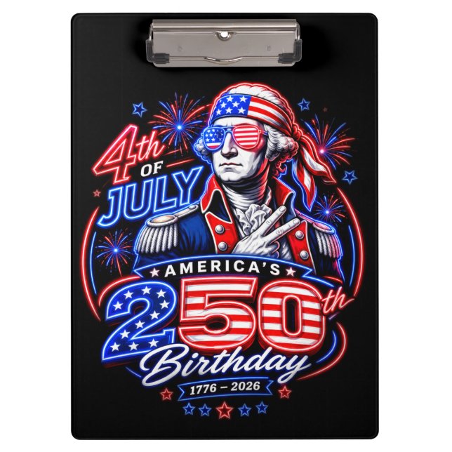 Amerika 250 Zwei Klemmbrett (Vorderseite)