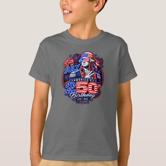 Amerika 250 Zwei T-Shirt (Vorderseite)
