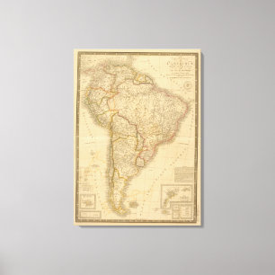 Amerika 2 leinwanddruck