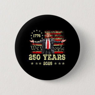 Amerika 4. Juli 2026 250 Jahre Freiheit Button