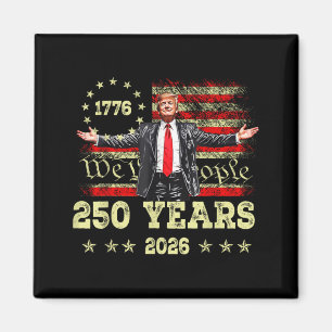 Amerika 4. Juli 2026 250 Jahre Freiheit Magnet