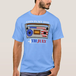Amerika 4. Juli Patriotischer Urlaub (1) T-Shirt