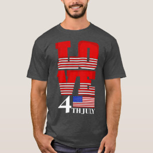 Amerika 4. Juli Patriotischer Urlaub (23) T-Shirt