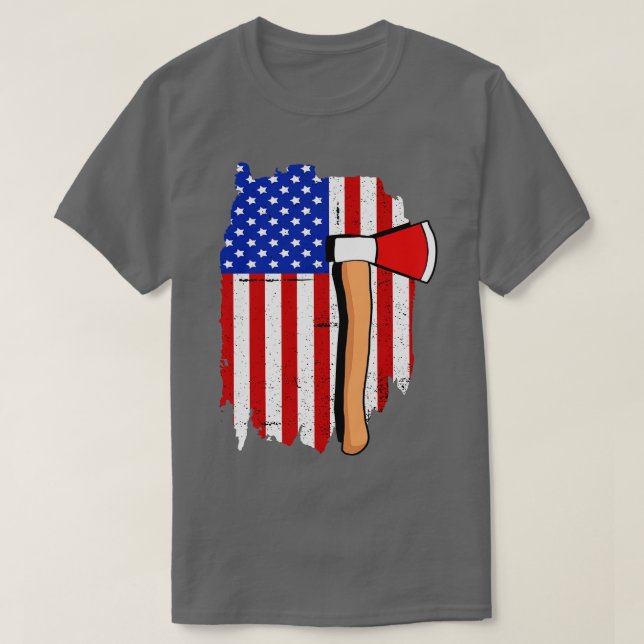 Amerika 4. Juli Patriotischer Urlaub (29) T-Shirt (Design vorne)