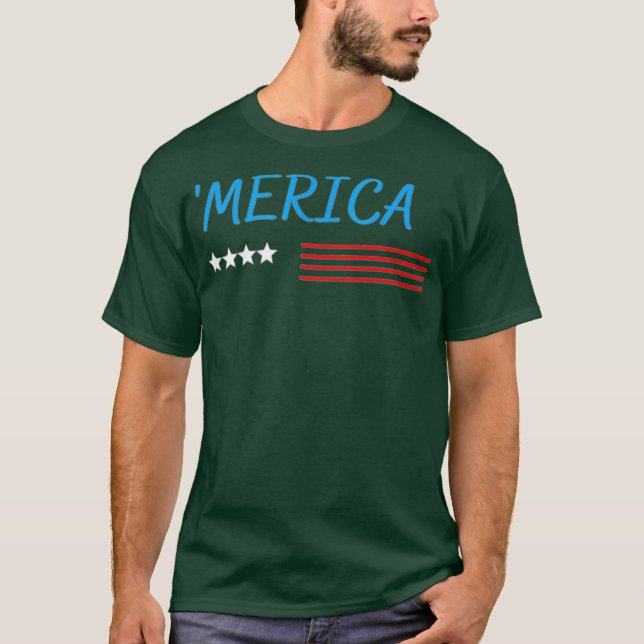 Amerika 4. Juli T-Shirt (Vorderseite)