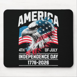 Amerika 4. Juli Unabhängigkeitstag 1776-2026 Mousepad