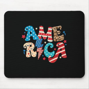 Amerika 4. Juli Unabhängigkeitstag 1776 Vintag Mousepad