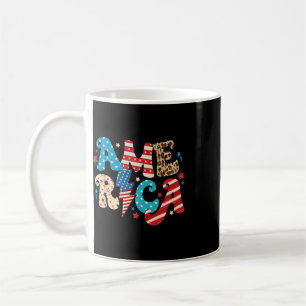 Amerika 4. Juli Unabhängigkeitstag 1776 Vintage Kaffeetasse