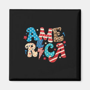 Amerika 4. Juli Unabhängigkeitstag 1776 Vintage Magnet
