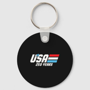 Amerika 76 Retro 250 Jahre 1776 2026 250. Usa Schlüsselanhänger