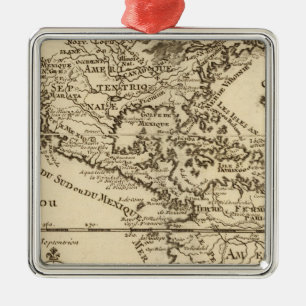 Amerika 8 silbernes ornament