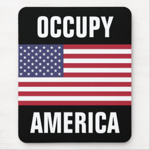 Amerika besetzen mousepad