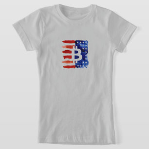 Amerika Bitcoin (Gemälde Nr. 8) T-Shirt