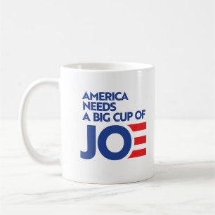 Amerika braucht einen Big Cup mit Joe Kaffeetasse