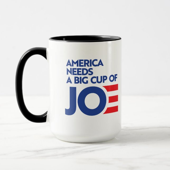 Amerika braucht einen Big Cup von Joe Tasse (Links)