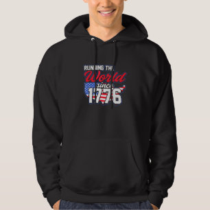 Amerika, das die Welt seit 1776 leitet Hoodie