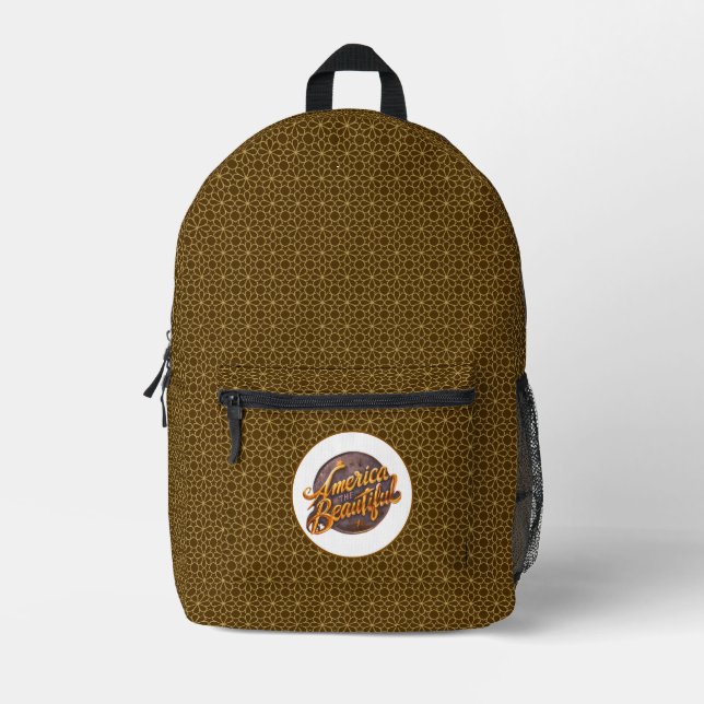 Amerika, das Schöne Bedruckter Rucksack (Vorderseite)