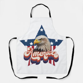 Amerika, das Schöne Schürze