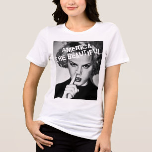 Amerika das Schöne vom Weißen T - Shirt von FpArt