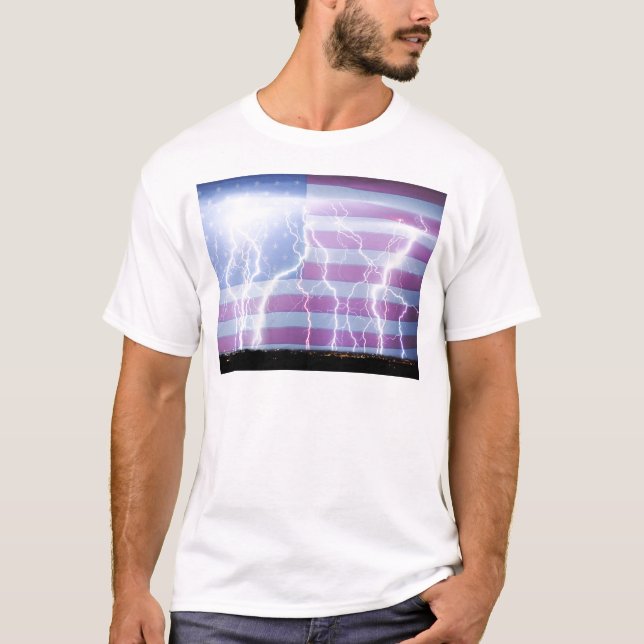 Amerika das starke T-Shirt (Vorderseite)