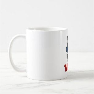 Amerika Deutsche-Schäferhund-Flagge-Sonnenbrille-S Kaffeetasse