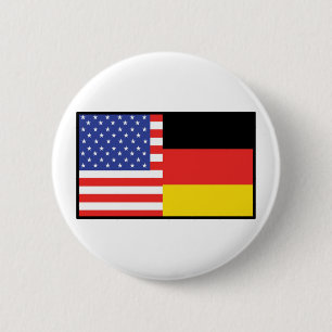 Amerika Deutschland Button