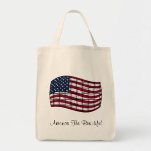 Amerika die schöne Lebensmittelgeschäft-Tasche Tragetasche