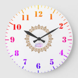 Amerika - die wunderschöne Mauer Große Wanduhr