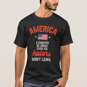 Amerika - ein Land, das so groß ist, selbst wenn e T-Shirt