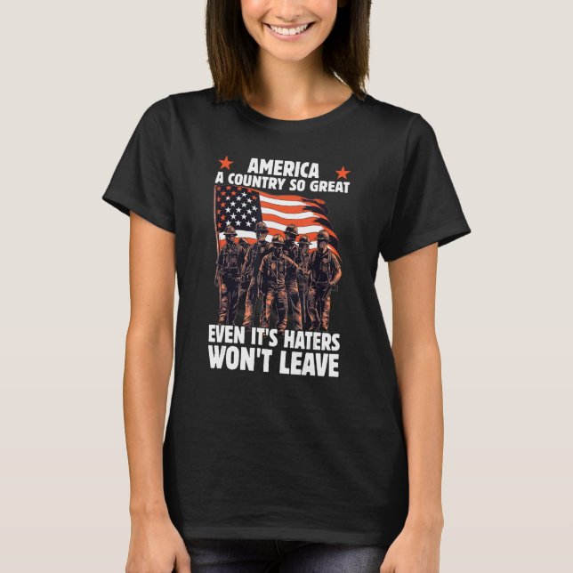 Amerika - ein Land, das so groß ist, selbst wenn e T-Shirt (Vorderseite)