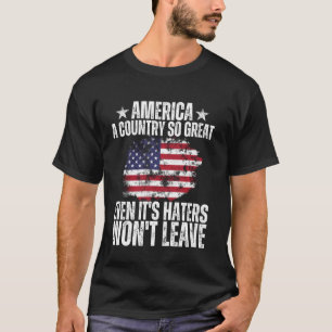 Amerika ein Land so groß, dass es nicht einmal sei T-Shirt