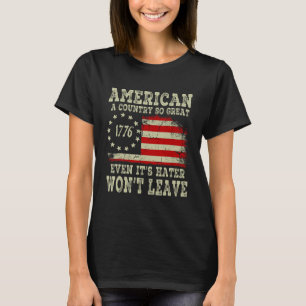 Amerika ein Land so großartig, dass es sogar seine T-Shirt