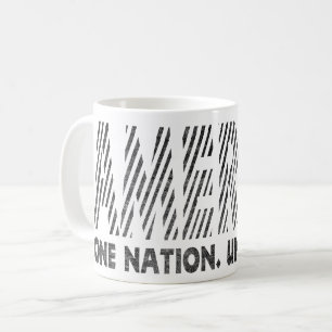 Amerika, eine Nation unter Gott, amerikanischer T Kaffeetasse