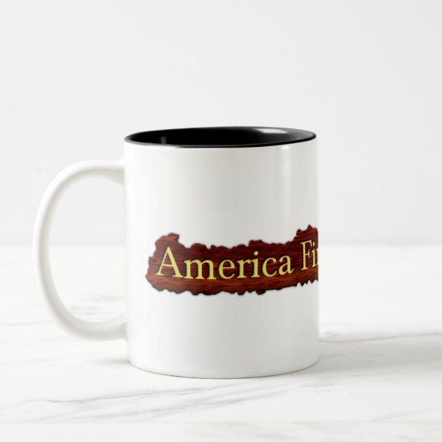 Amerika erste Tasse (Links)