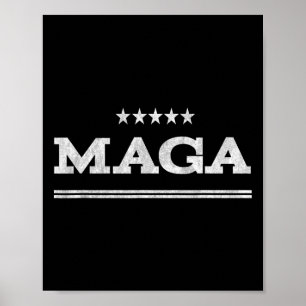 Amerika - erster Trump 2020 USA Poster