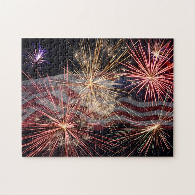 Amerika feiern puzzle (Horizontal)