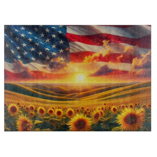 Amerika feiern schneidebrett (Vorderseite)