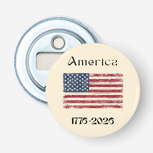 Amerika-Flagge 1776 bis 2026 USA 250. Jubiläum Flaschenöffner