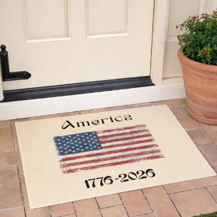 Amerika-Flagge 1776 bis 2026 USA 250. Jubiläum Fußmatte