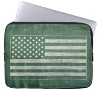 Amerika-Flagge Kreidetafel Kunst (Zeichnung Nr. 2)