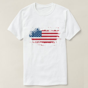 Amerika-Flagge T-Shirt