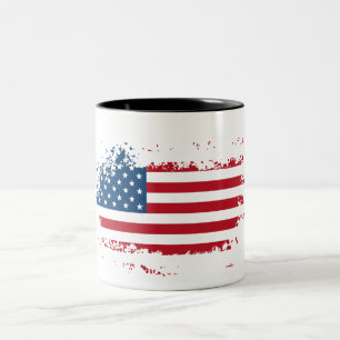 Amerika-Flagge Tassen & Becher