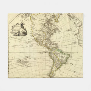 Amerika Fleecedecke